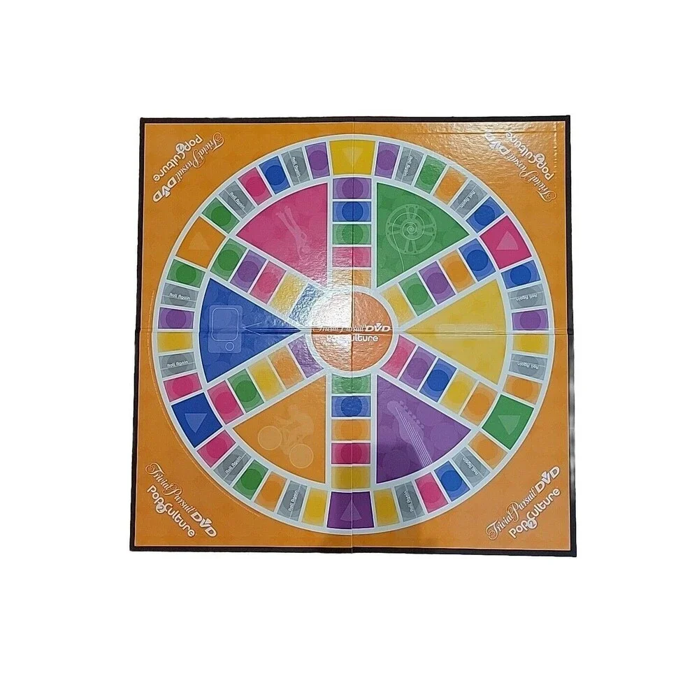 TRIVIAL PURSUIT - DVD Pop Culture 2nd Edition ALL PIECES INCLUDED New Open Box